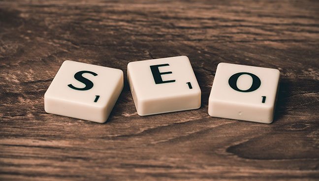 SEO Scrabble tiles