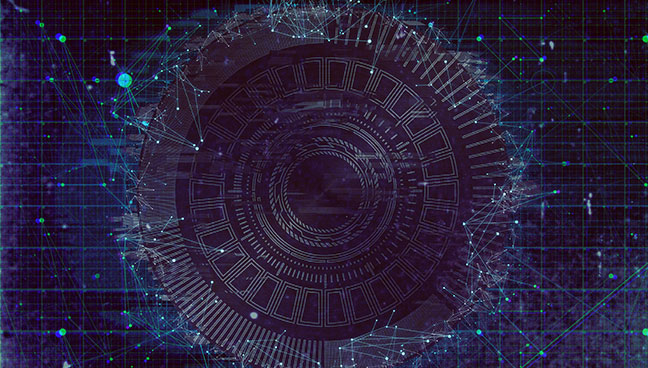 Spiral with electricity around