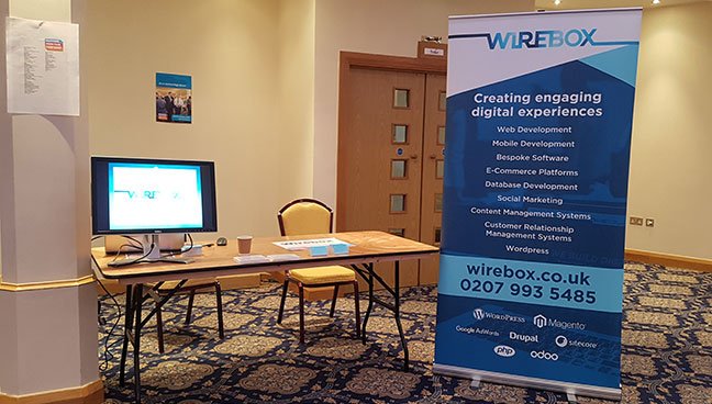 Wirebox Job Fair Stand Picture