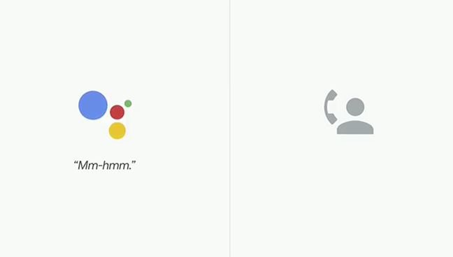 Google Duplex conversation workflow