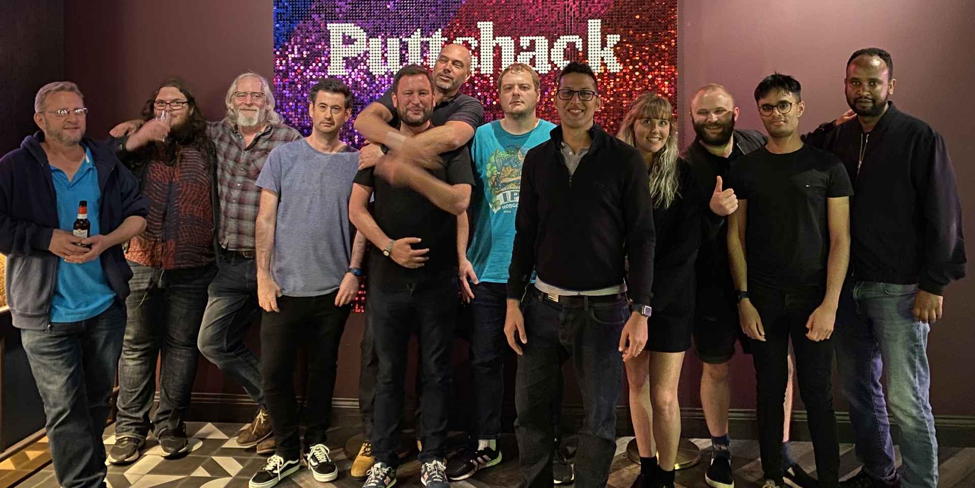 The Wirebox team at Puttshack